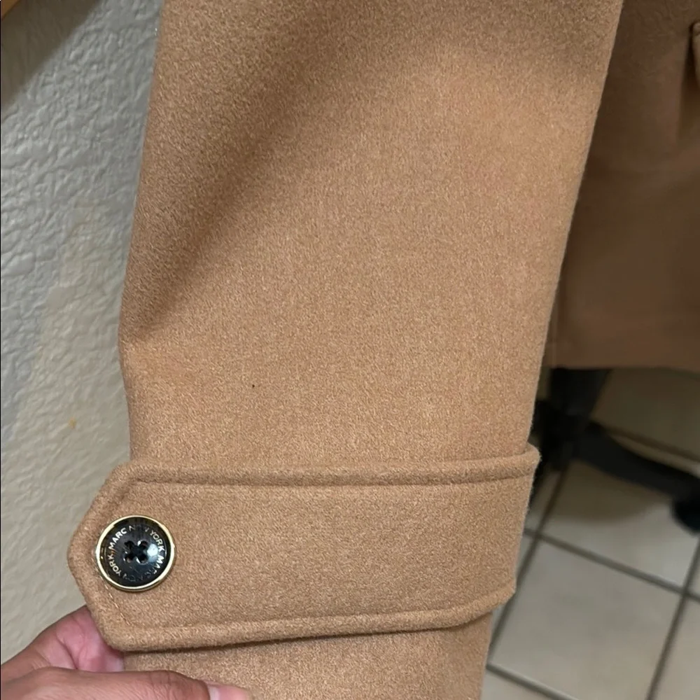 Marc New York Andrew Marc NWT Size M Elegant Tan Double-Breasted Women's Coat!!! - Picture 6 of 10